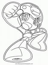 Megaman Coloring Dibujos Trickfilmfiguren Lindo Malvorlage Cartoni Kategorien sketch template
