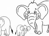 Coloring Elephant Pages Cute Republican Getcolorings sketch template
