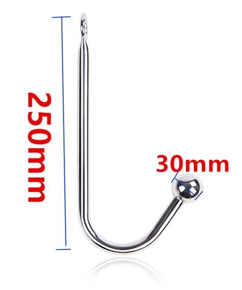 metal anal hook stainless steel anus ball butt plug in adult games for