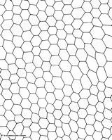 Midwest Hexagons sketch template