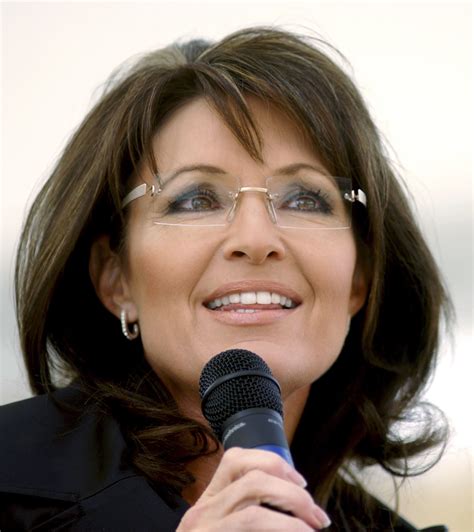 Sarah Palin Wearing Glasses And Sarah Palin