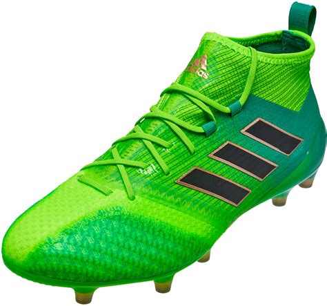 adidas ace  primeknit fg green ace soccer cleats
