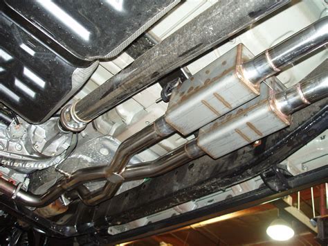 ford  true dual    pipe side exit system