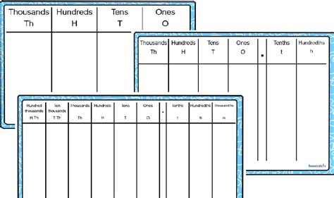 printable place  charts resourcefully