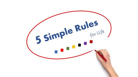 simple rules  life    answer