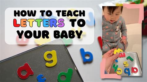 teach  alphabet letters   baby activities tips