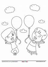 Balloon Kidzezone sketch template