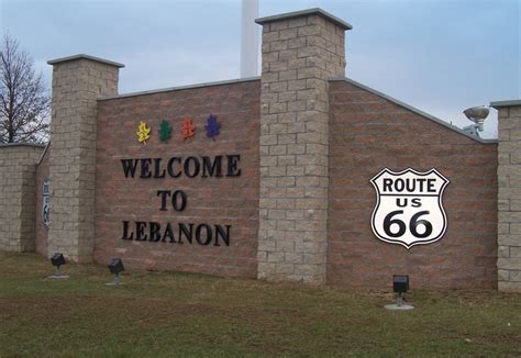 lebanon mo   lebanon sign  interstate  photo