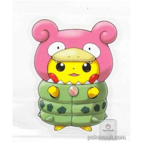 pokemon center 2015 poncho pikachu series 1 mega slowbro