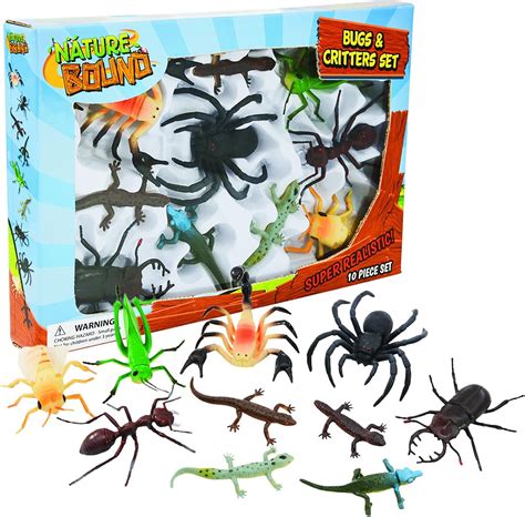 nature bound toys bugs and critters boxed set with toy insect