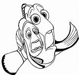 Nemo Finding Coloring Pages Squirt Getdrawings sketch template