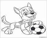 Tracker Pages Patrol Paw Coloring Marshall Sheets Cartoons Online Coloringpagesonly Sports Color Choose Board sketch template