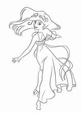 Giselle Coloring Enchanted Pages Popular Getcolorings Prepossessing sketch template