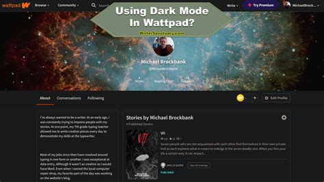 enable dark mode  wattpad  easy reading