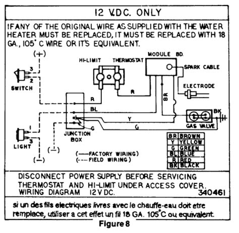 rv water heater wiring diagram collection wiring collection