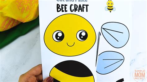 printable bumble bee craft template simple mom project