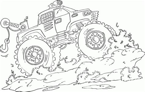 monster truck coloring pages coloring pages  print