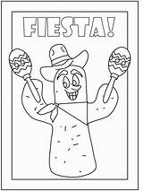 Mexican Disimpan sketch template