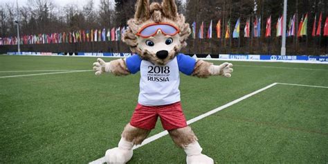 mascote da copa da russia 2018