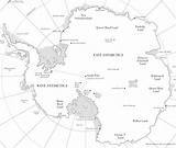 Antarctica Continent sketch template
