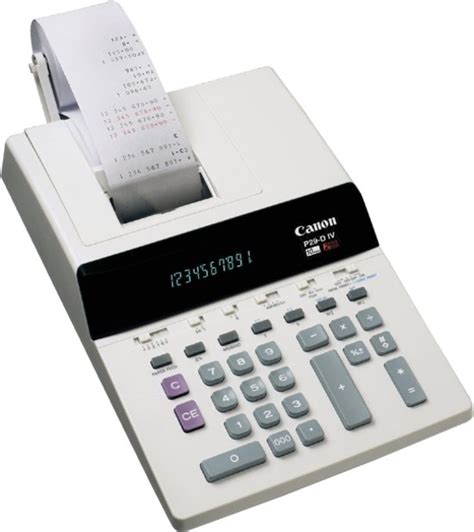 bolcom rekenmachine canon p div calculator met printer