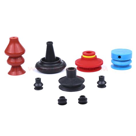 China Customized Flexible Strong Silicone Rubber Vacuum Suction Cups