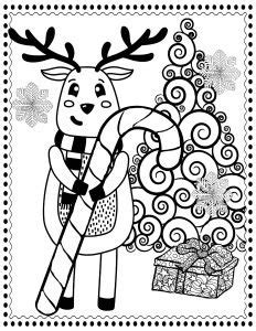 christmas coloring pages  preschoolers