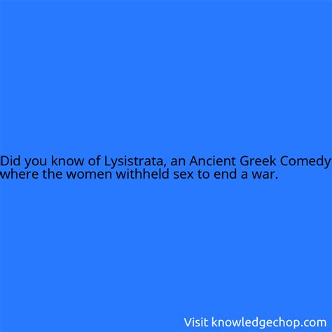 of lysistrata an ancient greek comedy where the women withheld sex to