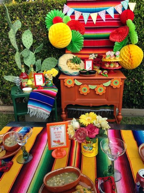 Como Organizar Una Fiesta Mexicana Para Adultos 15 Decoracion De