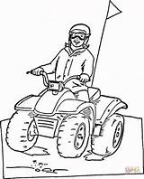 Atv Coloring Pages Wheeler Snowmobile Printable Ski Doo Color Four Three Riding Drawing Arctic Cat Online Sketch Boys Getcolorings Privacy sketch template