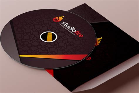 cd dvd album cover design template stationery templates creative market