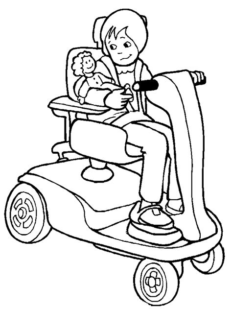 disabilities  people coloring pages coloring page book