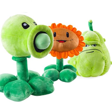 plants  zombies pvz plush toys cm cute pea shooter sunflower squash