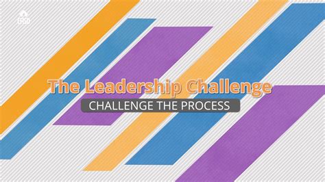 leadership conference challenge the process youtube