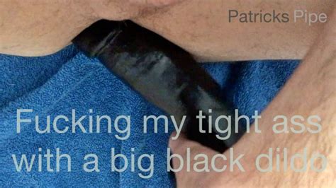 amateur gay twink fucks with black dildo and moans