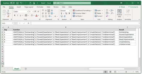 excel switch function microsoft access programs