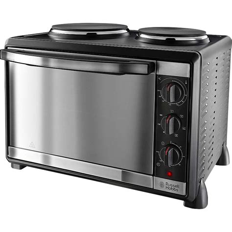 russell hobbs    mini oven   hotplate burners  black ebay