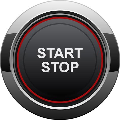 start  stop engine button clipart design illustration  png