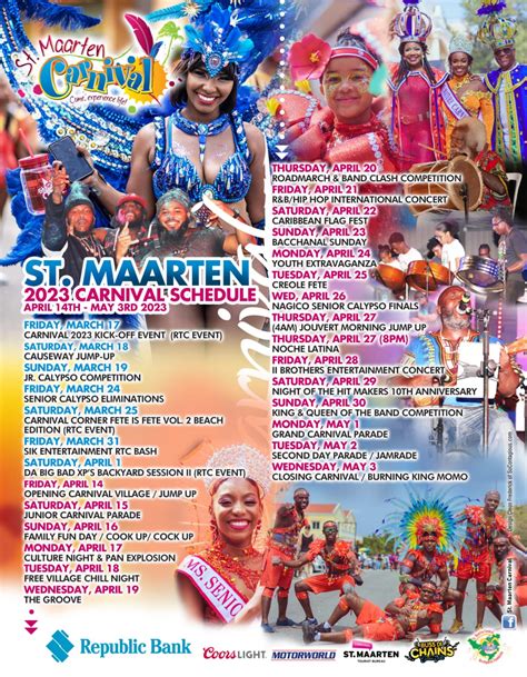 st maarten carnival schedule  divi resorts issuu