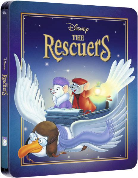 The Rescuers Zavvi Exclusive Limited Edition Steelbook