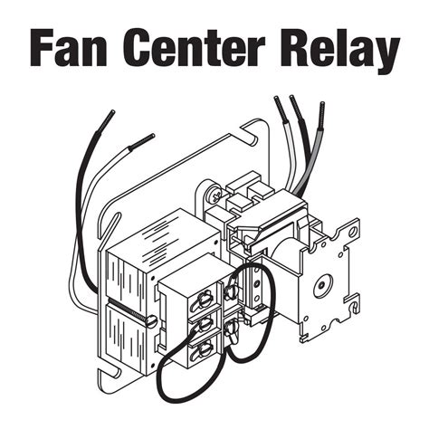 white rodgers   fan relay wiring diagram