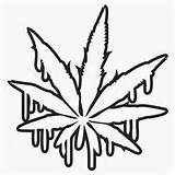 Weed Leaf Drawing Coloring Pages Joint Tattoo Cannabis Sketches Tribal Drawings Graffiti Cool Trippy Clipart Clip Pencil Cliparts Leaves Skull sketch template