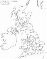 Counties United Kingdom Cities Boundaries Map Blank Carte Outline Britain Great Ireland Main Base Europa Gif Maps sketch template