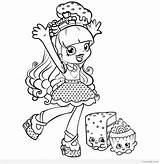 Shopkins Coloring Pages Season Getdrawings sketch template