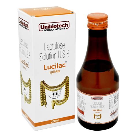 lucilac lactulose solution unibiotech formulation  ml rs