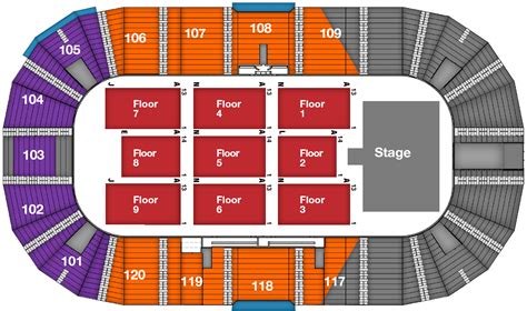 interactive concert seating chart