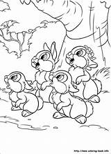 Disney Coloring Bunnies Pages Bambi Coelho Para Kids Visit Dibujos Colorear Info Imprimir Book Bunny Printable Coloriage Forum sketch template