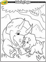 Triceratops Crayola Adults sketch template