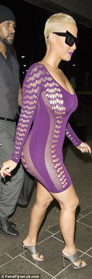 from porn stars to strippers i love these women new amber rose pics skin tight purple dress