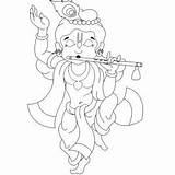 Krishna Flute Radha Xcolorings sketch template